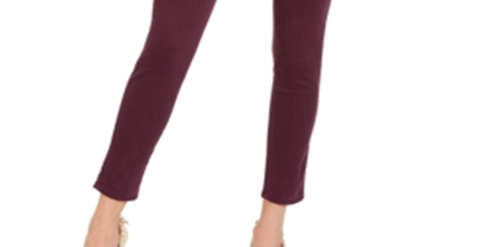 Calça jeans skinny Curve X da Guess feminina, roxa, tamanho 31