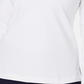 Moletom esportivo feminino Karen Scott com cadarço, branco, tamanho pequeno