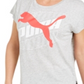 Camiseta Puma Modern Sport Logo Feminina Cinza Tamanho G