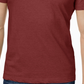 Camiseta masculina Alfani Crew vermelha tamanho XXG