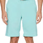 Shorts elásticos Moionflux 360 masculinos PGA Tour, azul-petróleo, tamanho 42