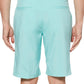 Shorts elásticos Moionflux 360 masculinos PGA Tour, azul-petróleo, tamanho 42