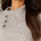 Poncho envelope feminino Karen Scott cinza tamanho G/GG