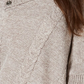 Poncho envelope feminino Karen Scott cinza tamanho G/GG