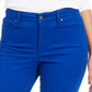 Calça jeans feminina Lexington reta azul tamanho 10 da Charter Club