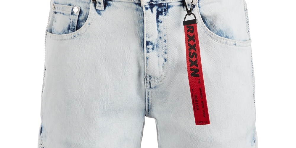Shorts jeans masculino Reason Dauphin azul marinho tamanho 30
