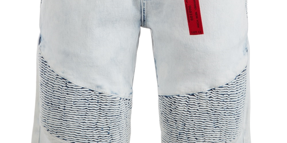 Shorts jeans masculino Reason Dauphin azul marinho tamanho 30