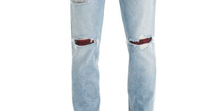 Levi's Men's 512 Slim Taper Fit Ripped Jeans Blue Size 30X30