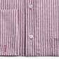 Camisa social masculina Tasso Elba, elástica, sem necessidade de passar, caimento regular, vermelha, tamanho 18