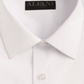 Camisa de botão separada Alfani masculina Cube Suit, branca, tamanho P