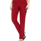 Calça e shorts com tachas femininos JM Collection, vermelho, tamanho pequeno P