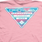 Camiseta Columbia Masculina Pfg Heche Logo Graphic Rosa Tamanho G