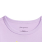 Camiseta infantil manga longa elefante First Impressions para meninas, roxa, tamanho 3-6 meses