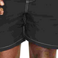 Calção de banho masculino Ralph Lauren com cordão, preto, tamanho XXXX-G