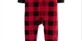 Carter's Boy's Footies Dinossauro Infantil Vermelho Tamanho 9 M