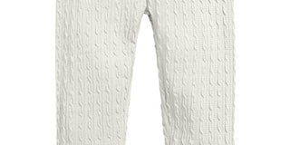 Leggings texturizadas para crianças pequenas First Impressions para meninas, tamanho 4T, brancas