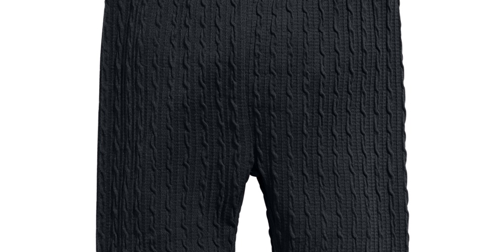 Legging texturizada infantil First Impressions para meninas, preta, tamanho 18