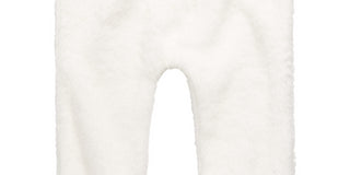 Calça jogger infantil First Impressions para meninos e meninas, em lã sintética, tamanho branco, para recém-nascidos