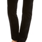 Calça jeans feminina Charter Club Lexington Velveteen reta, preta, tamanho 4, pequena
