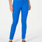 Calça jeans skinny feminina Charter Club Tummy Control, azul, tamanho 4