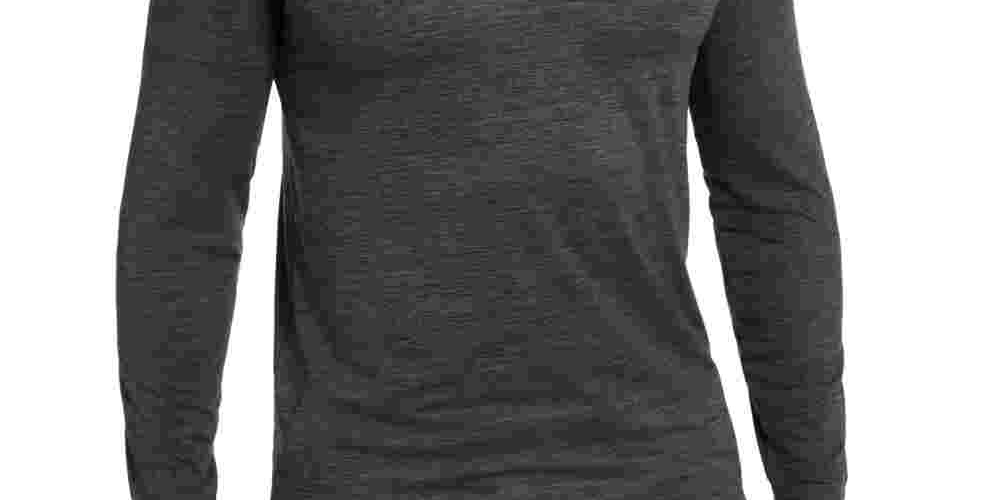 Camiseta masculina de manga comprida Ultra Lux 32 Degrees, branca, tamanho pequeno
