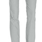 Calça feminina Charter Club Cambridge Tummy Control Slim Leg, cinza, tamanho 2P