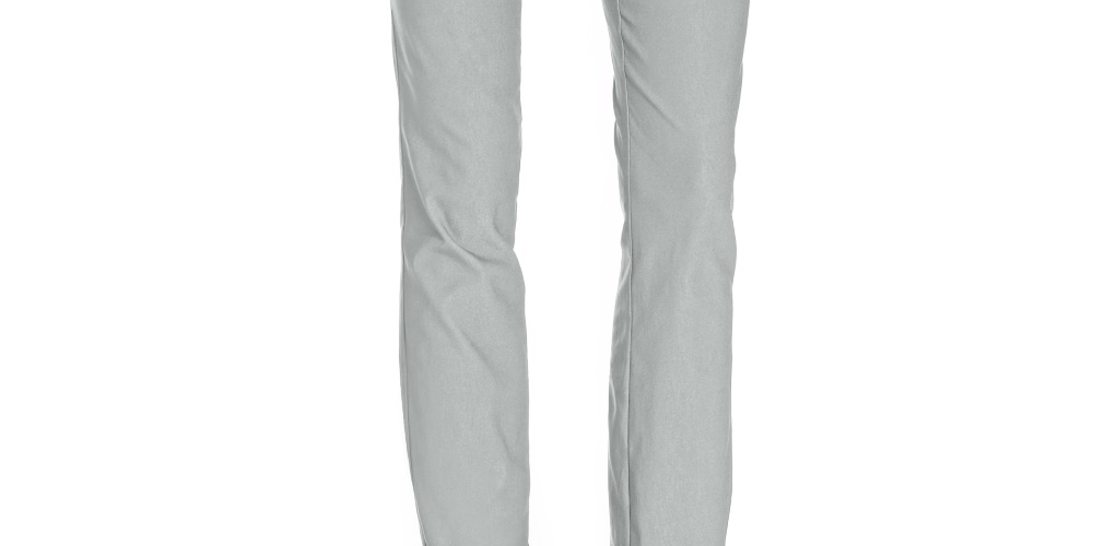 Calça feminina Charter Club Cambridge Tummy Control Slim Leg, cinza, tamanho 2P