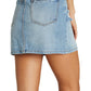 Saia mágica feminina Billabong azul tamanho 28