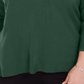 Karen Scott Suéter Feminino Plus com Gola V Verde Tamanho GG