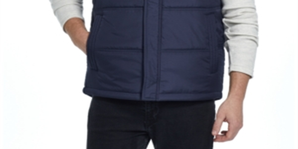 Colete masculino vintage à prova de intempéries com capuz, azul, tamanho XXXL