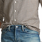 Camisa xadrez Ralph Lauren Classic Fit Mne's marrom tamanho XX-G