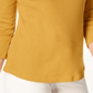 Charter Club Blusa feminina de algodão Pima com botões e ombros de fora Honey Glaze, tamanho pequeno P