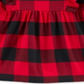 Blusa Carter's Infantil Feminina Buffalo Check Twill Vermelha Tamanho 4T