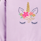 Conjunto de 2 peças de blusa e leggings unicórnio com glitter Carter's Little &amp; Big Girl's, roxo, tamanho 6X