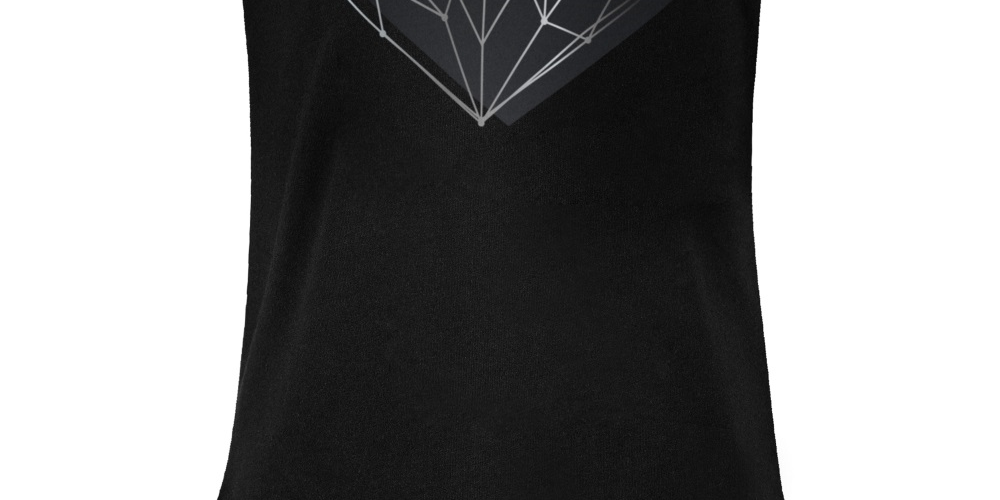 Camiseta de algodão com estampa de coração geométrico para meninas da Nike, tamanho 4, cor carvão