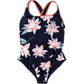 Maiô Roxy Kids Shore One Piece Azul Tamanho 8