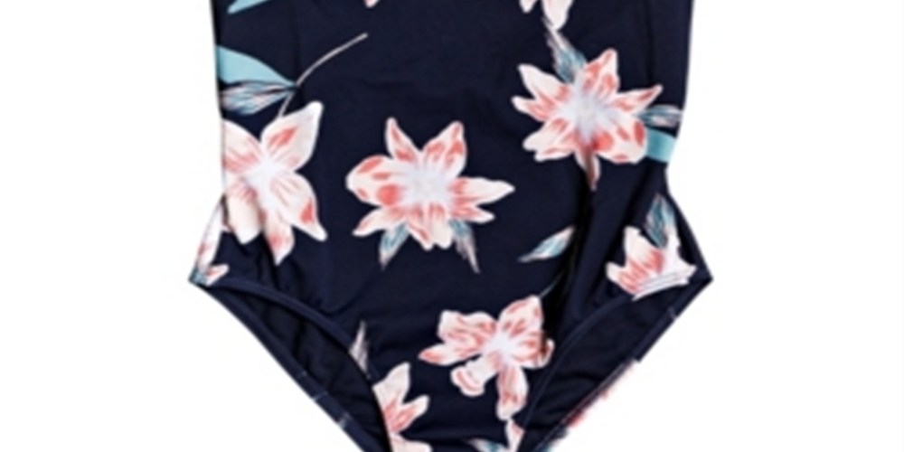 Maiô Roxy Kids Shore One Piece Azul Tamanho 8