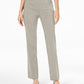 Calça feminina JM Collection Petite Tummy Control Pull-On, tamanho pequeno, bege
