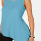 Blusa sem mangas Alfani para trabalho, tamanho pequeno, azul, tamanho grande