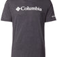 Camiseta masculina Columbia Franchise de manga curta - Cinza mesclado, tamanho M