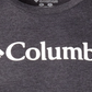 Camiseta masculina Columbia Franchise de manga curta - Cinza mesclado, tamanho M