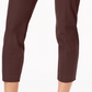 Calça skinny Alfani feminina Petite Hollywood-Waist, marrom, tamanho 14 P