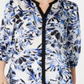 Blusa feminina estampada e lisa JM Collection, azul, tamanho pequeno G