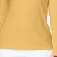 Karen Scott Blusa de algodão feminina com decote redondo, bege-cáqui, tamanho pequeno
