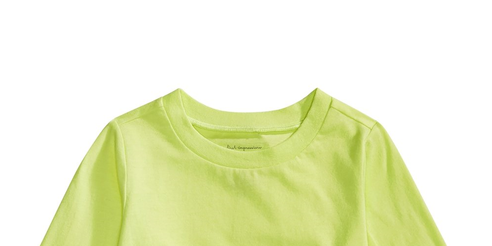Camiseta estampada com caminhão First Impressions Big Kid Boy's Truck Print, verde, tamanho 3-6 meses