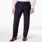 Calça social masculina Ralph Lauren Classic Fit Windowpane de flanela azul tamanho 42x32