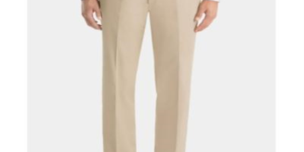 Calça Ralph Lauren UltraFlex Classic Fit Algodão Masculina Marrom Tamanho 38X34
