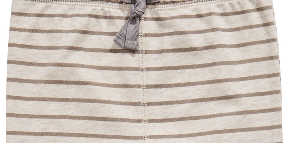 Calça jogger listrada com estampa de estrela First Impressions para meninos, marrom, tamanho 6 a 9 meses