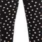 Leggings estampadas com corações para meninas Epic Threads, pretas, tamanho 6