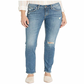 Calça jeans feminina slim azul da Silver Jeans Co, tamanho 29x31